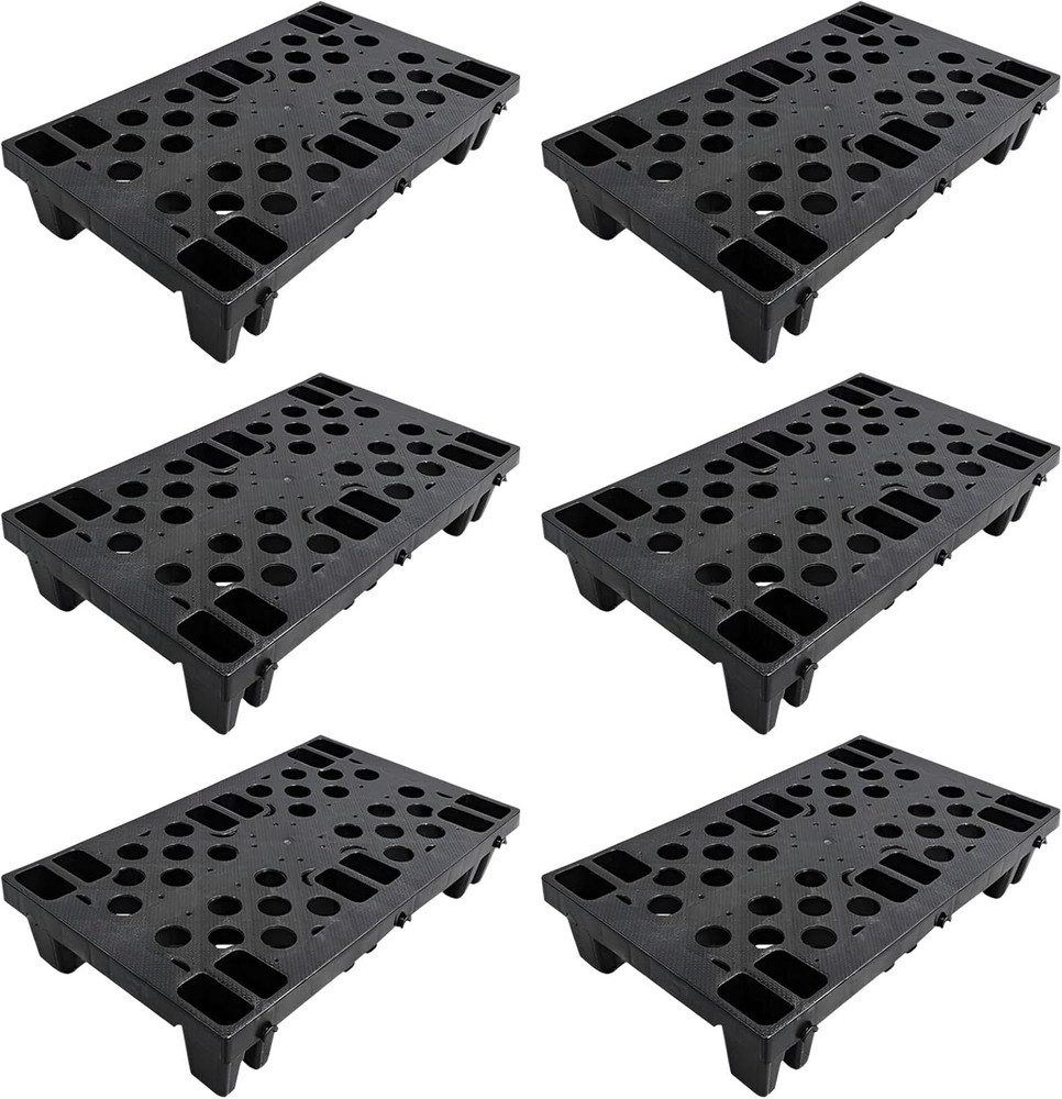 Lightweight Moisture-Proof Interlocking Plastic Pallets for Indoor/Outdoor Use