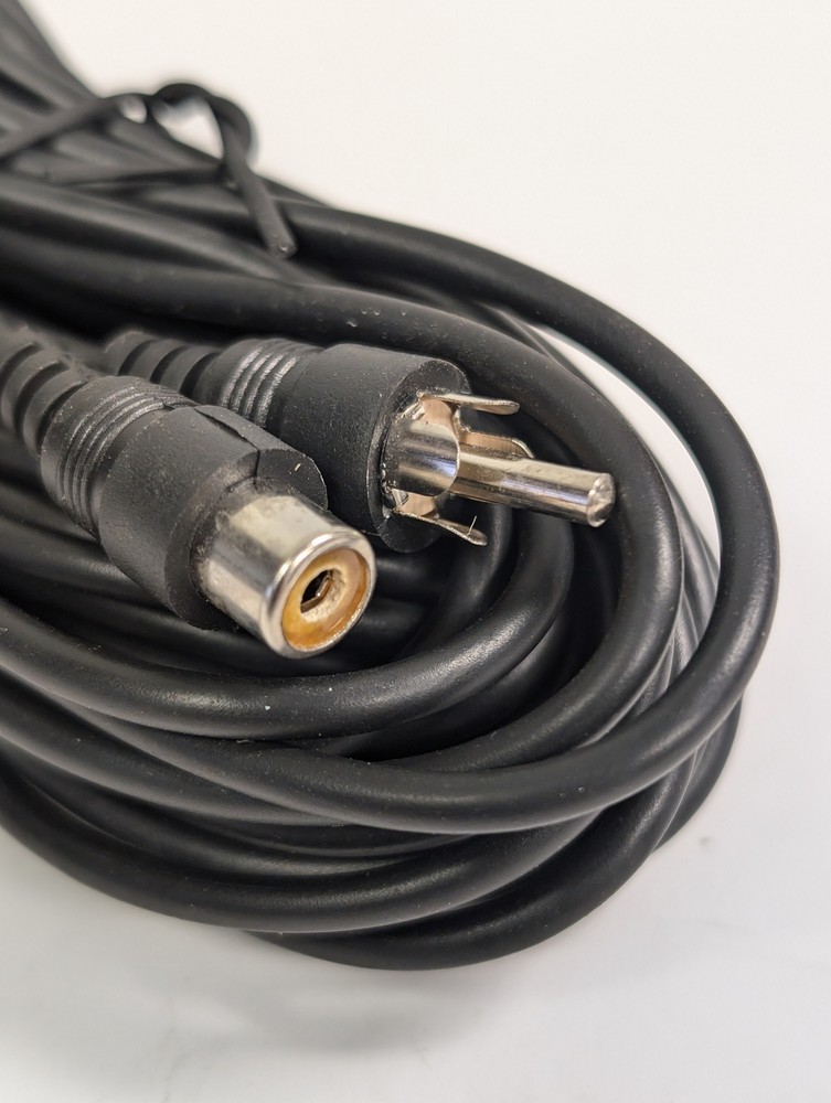25 FOOT SHIELDED RCA PLUG TO RCA JACK EXTENSION CABLE