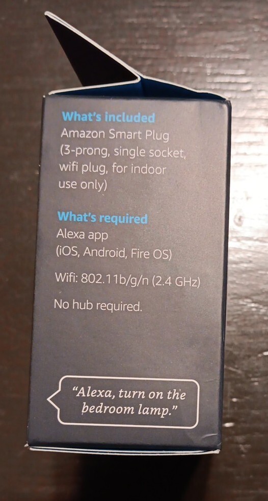 Amazon Smart Plug Works With Alexa Wifi Sealed New