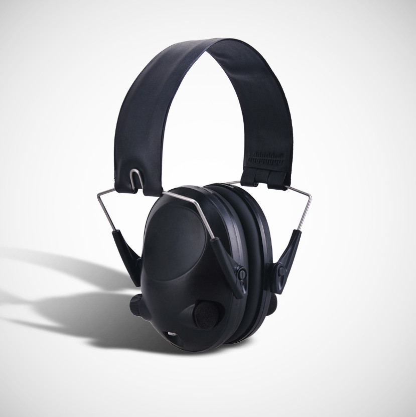Earmuff Hearing Protection w/ Low Profile Passive Folding Design Shooting Range