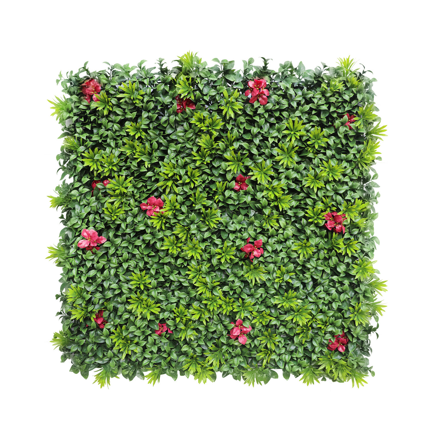 40"x40" Artificial Faux 3D Mix Leaf Privacy Fence Screen Decor Panel Hedge V1