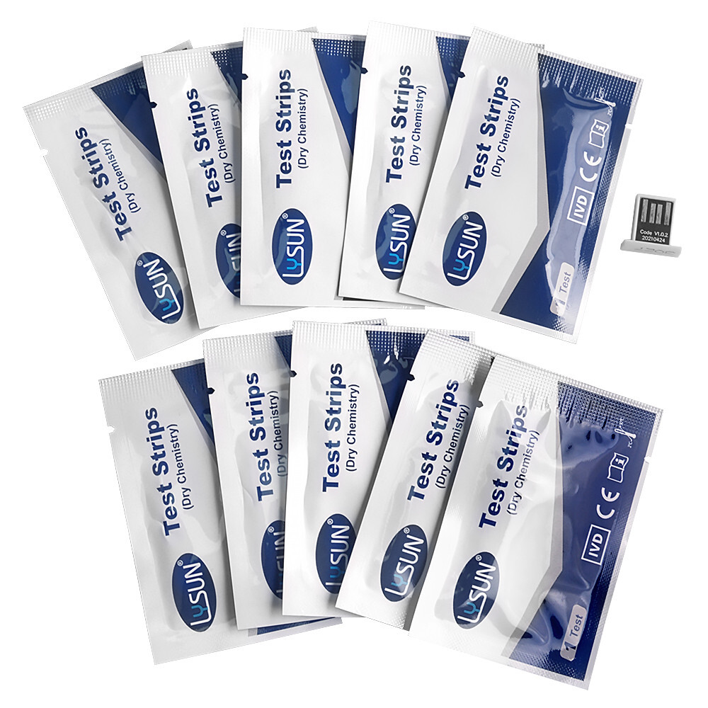 10pcs Test Strips for Blood Lipid Analyzsis System LPM-102
