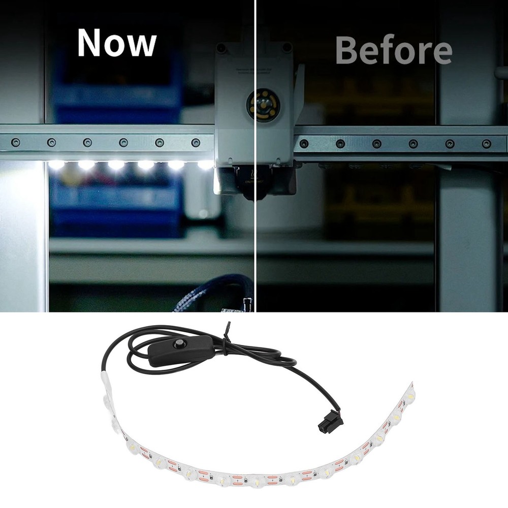 Super Bright 3D Printer LED Light Strip For A1 Easy To Use