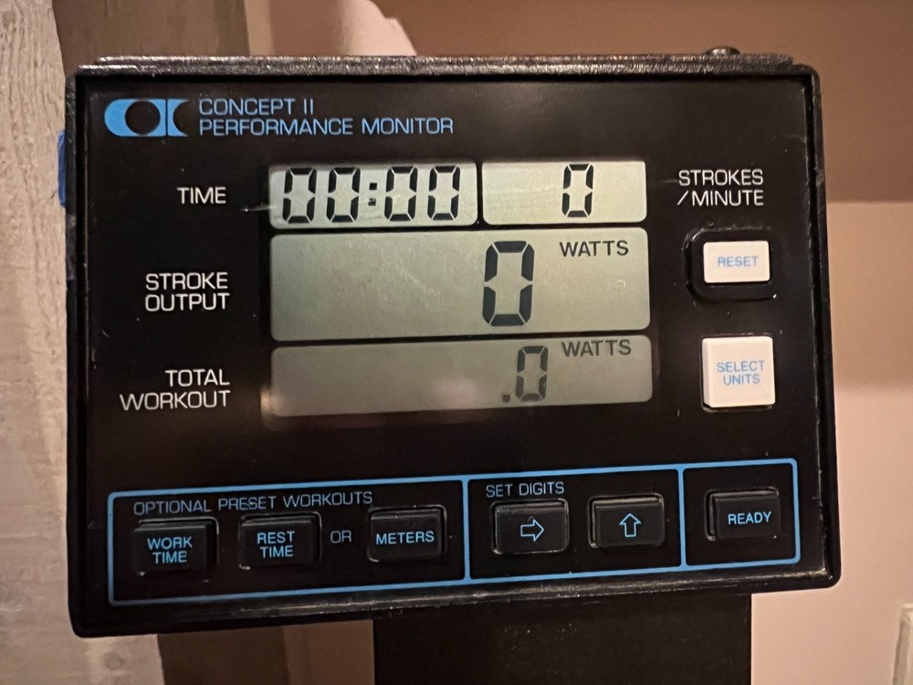Concept2 Indoor Rowing Ergometer Model C Used