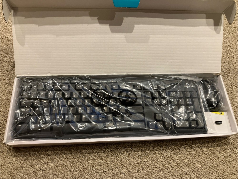 Logitech mk270 Wireless Combo Keyboard & Mouse Pre-Owned Tested Working