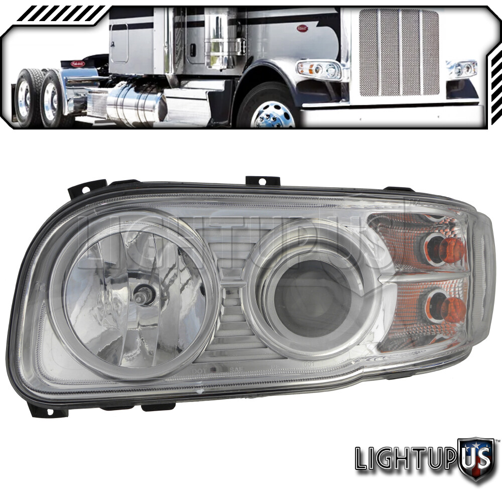 Driver Side LH Halogen Headlight for PETERBILT 06-22 389