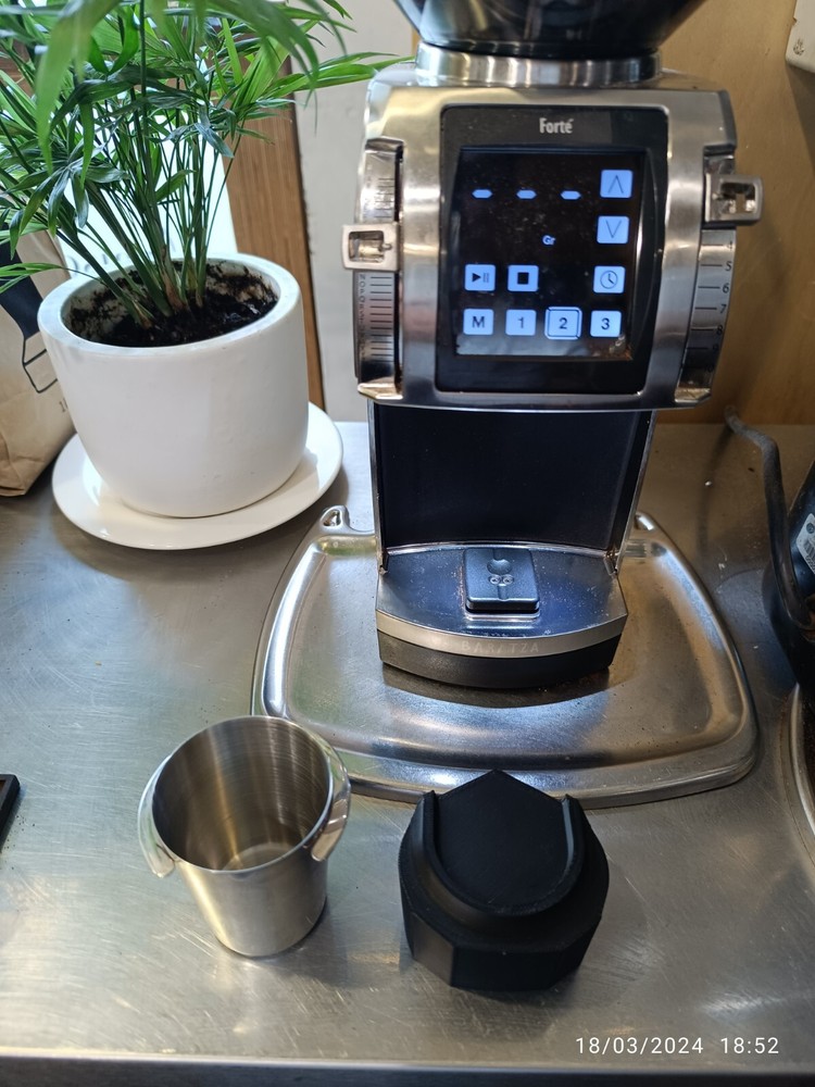 "Dose by weight" modification pack for Baratza Forte AP