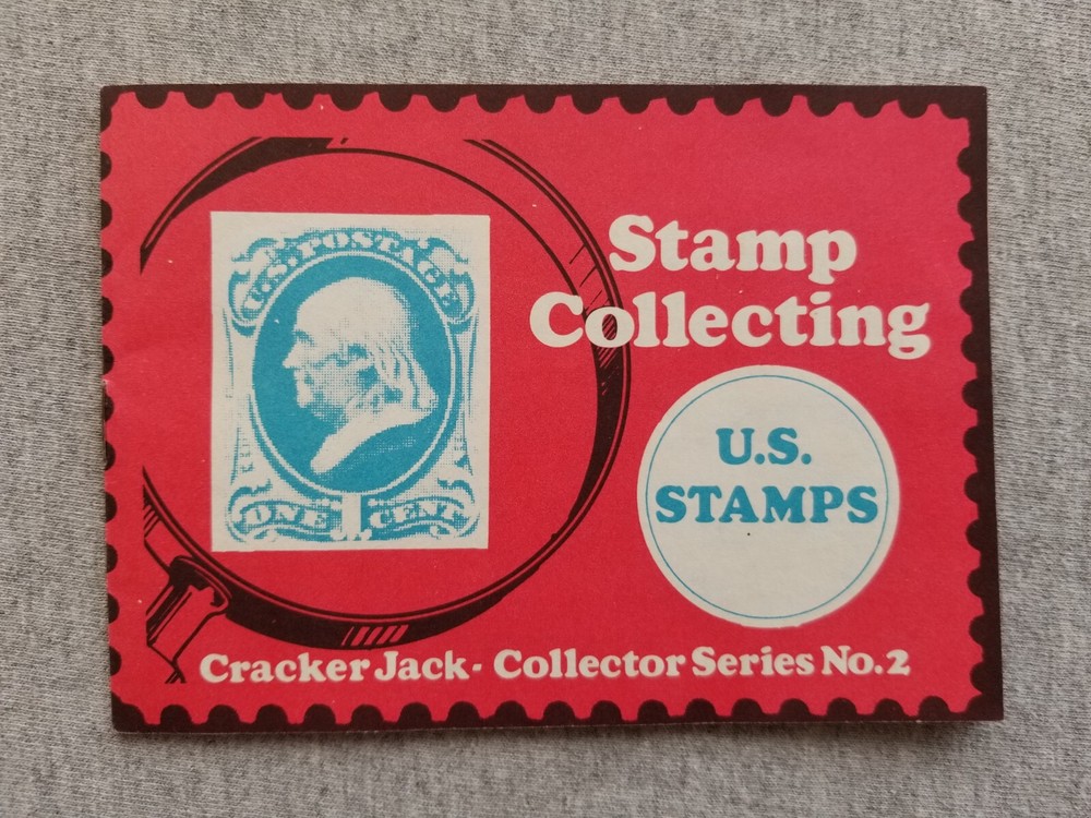 Stamp Collecting Booklet Cracker Jack US Stamps Collector Series No 2 c 1970s