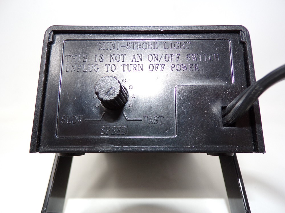Vintage Mini Strobe Light (dk-011) with Bracket Working