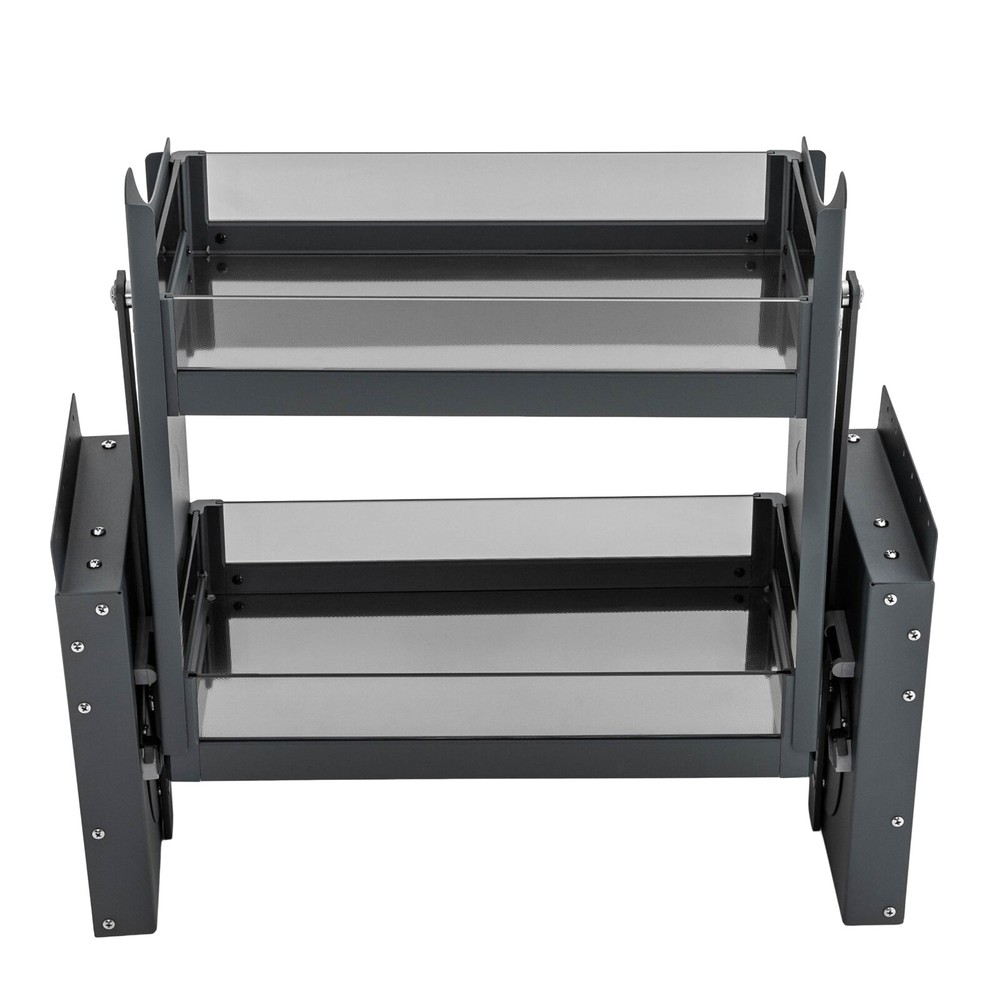 Pull-Out Cabinet Shelf Drop Down Shelf Pull-Down Lift for Kitchen Cabinet 2-tier