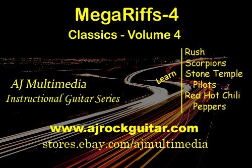 Custom Guitar Lessons, MegaRiff Compilation Vol.4