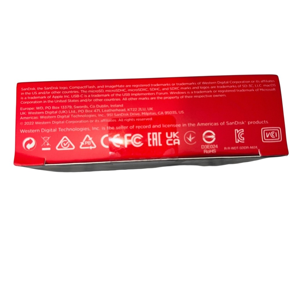 SanDisk ImageMate PRO USB C Multi Card Reader SD microSD