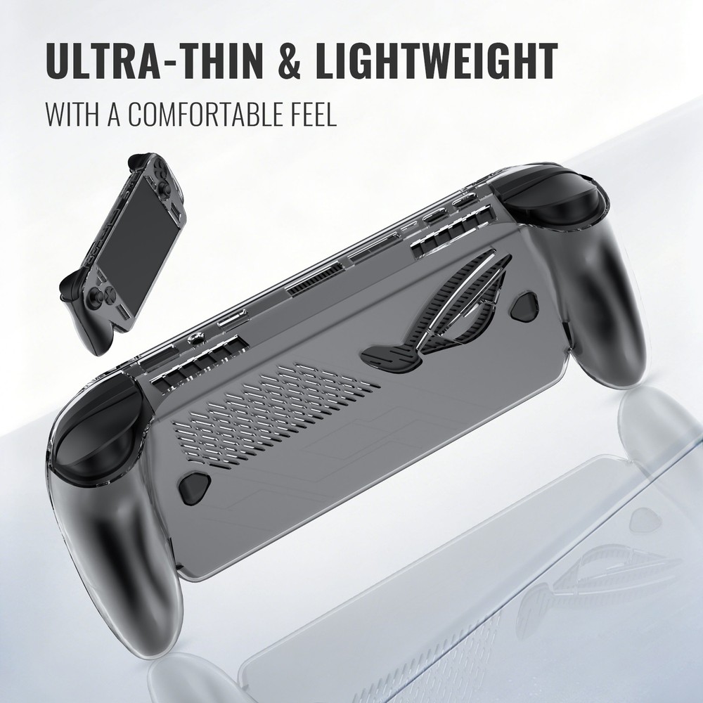 New for ROG XBOX Ally X Transparent Case Shockproof Game Console Cover