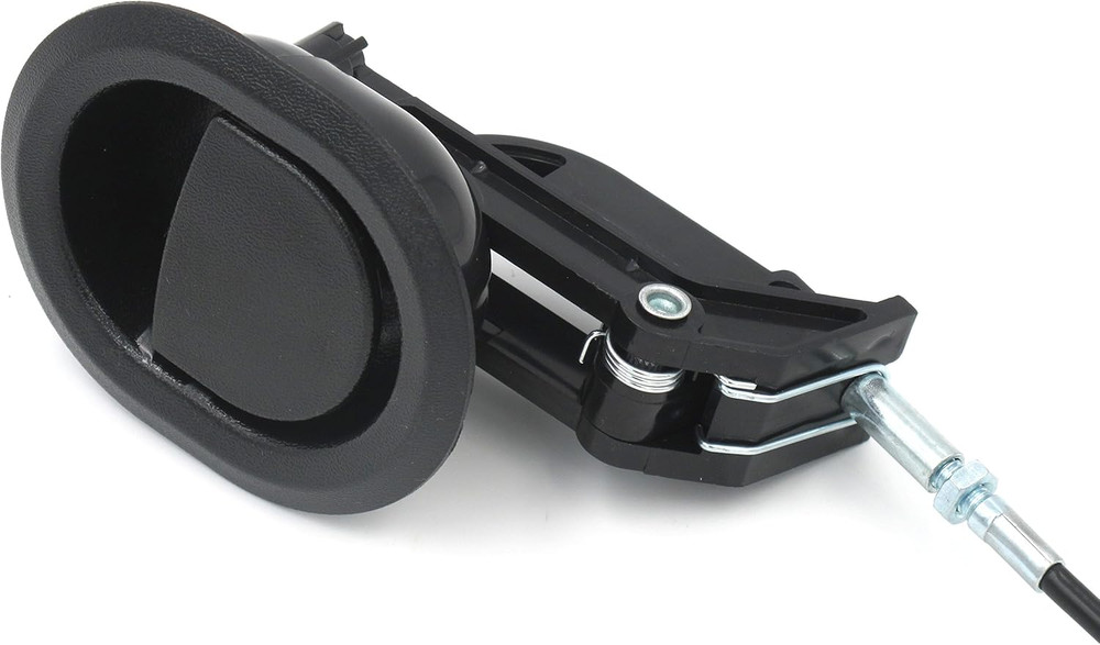 Plastic Pull Recliner Handle 3" by 3.5" with Cable (Total 36", Exposed Adjustabl