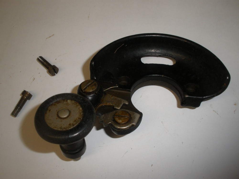 Vtg  Singer 101 sewing machine belt guard with thread/bobbin  winder