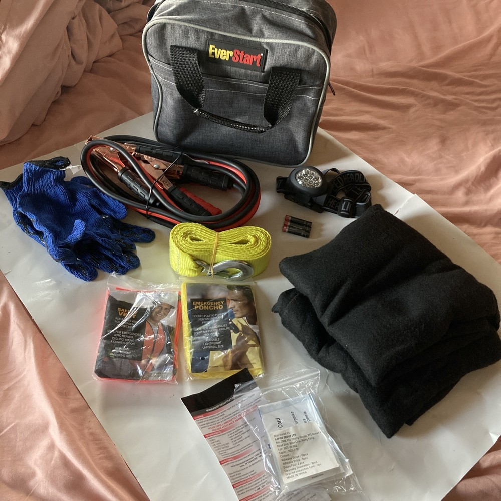 EverStart Roadside Safety Kit Roadside Emergency Kit
