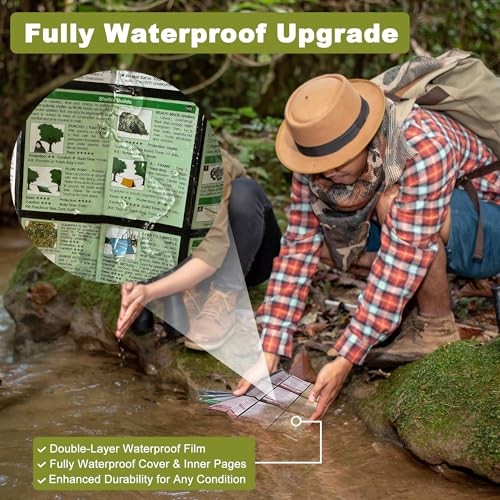 Tiny Pocket Survival Guide EDC Survival Kits Military Grade Fully Waterproof