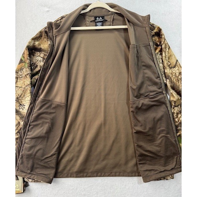Realtree Chill Cutter Waterproof Windproof Scent Control SoftShell Jacket 3XL