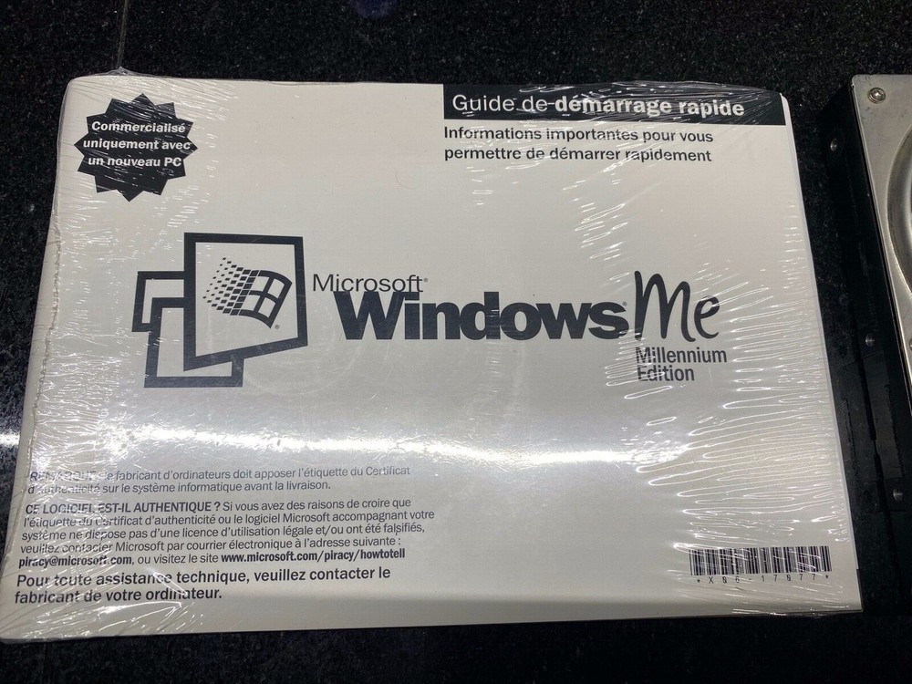 MICROSOFT WINDOWS ME FULL VERSION MS WIN MILLENNIUM -FRENCH