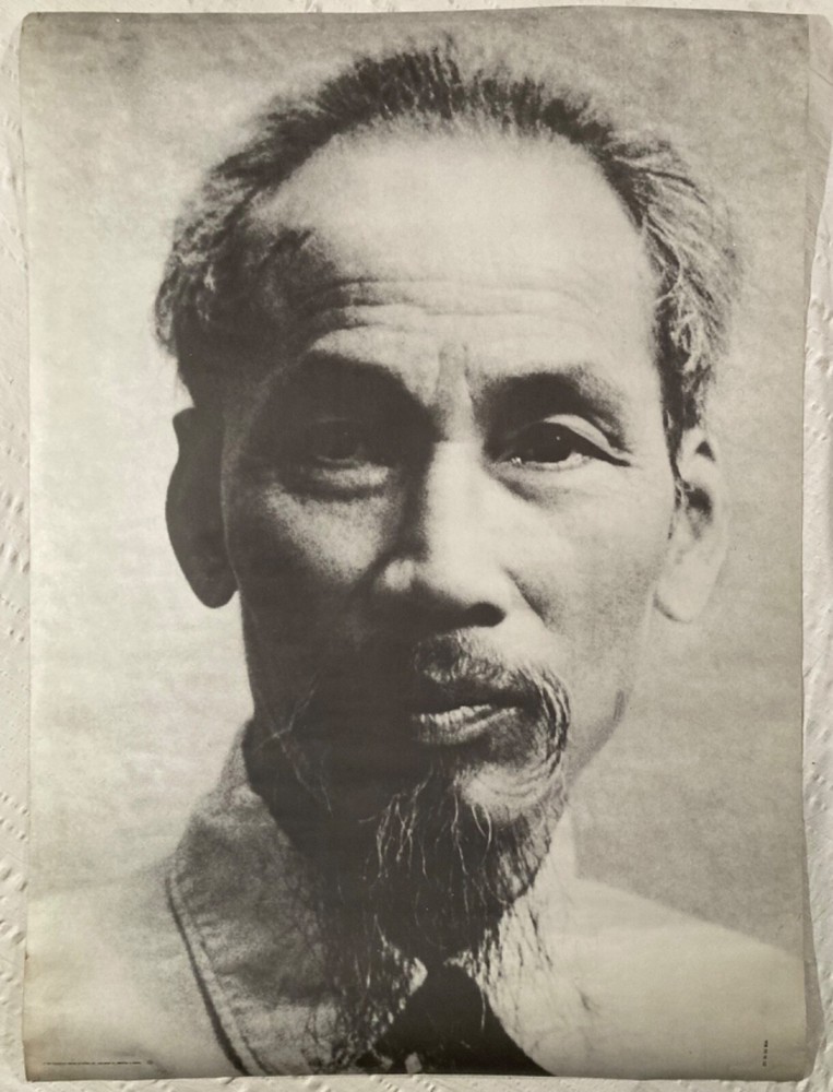 Ho Chi Minh 1967 Personality Poster Montreal Hippie Head Shop