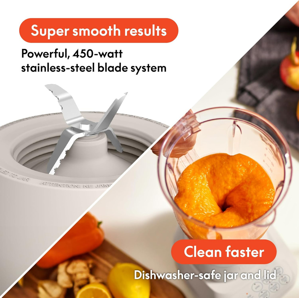 10 Speed Countertop Blender, Juicer & Smoothie Maker, Fits-Anywhere™ Kitchenware