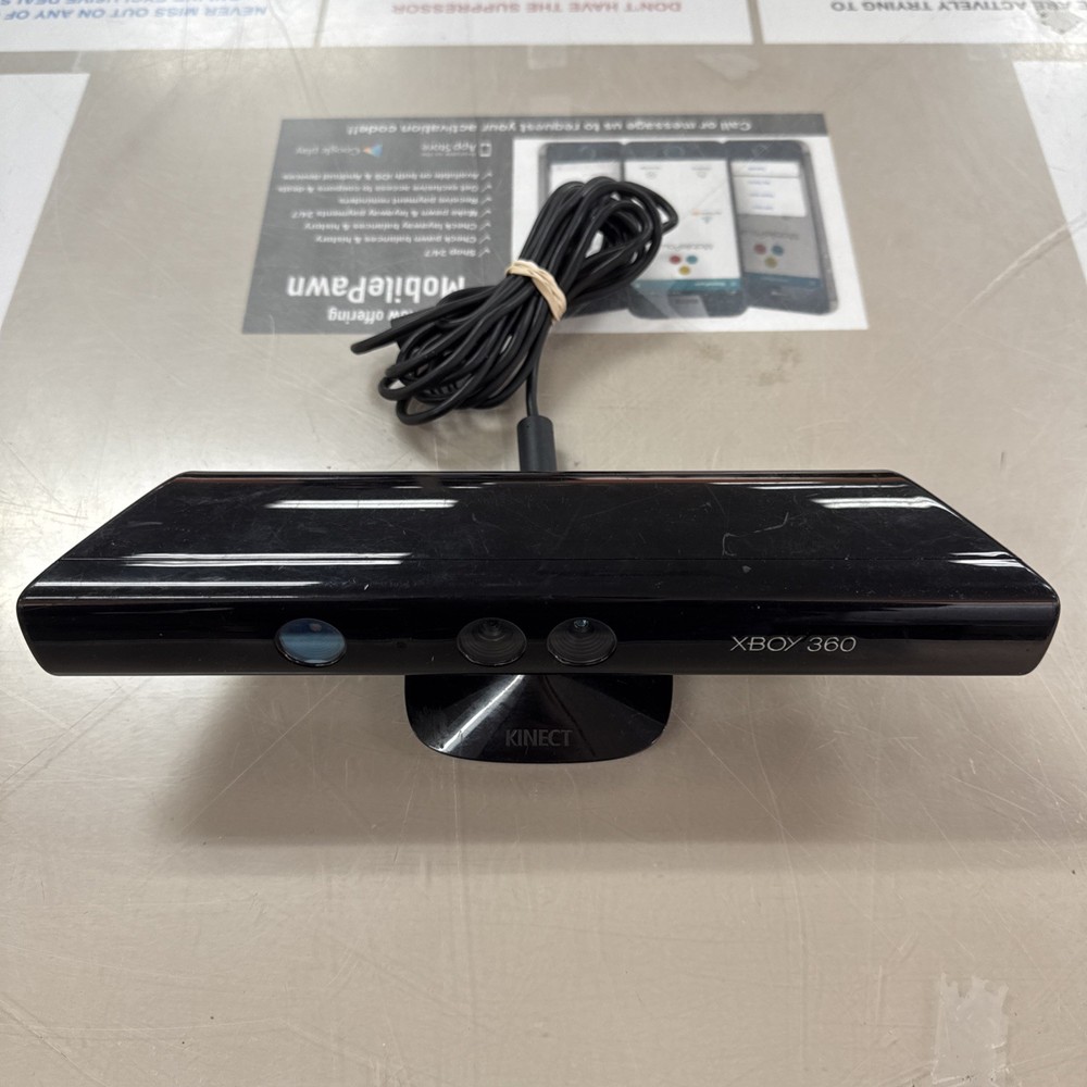 Genuine Microsoft Xbox 360 Kinect Black Sensor Bar Model 1414