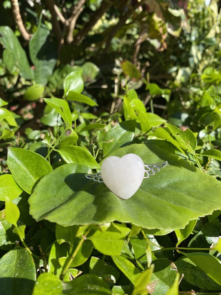 Rose Quartz Heart Ring