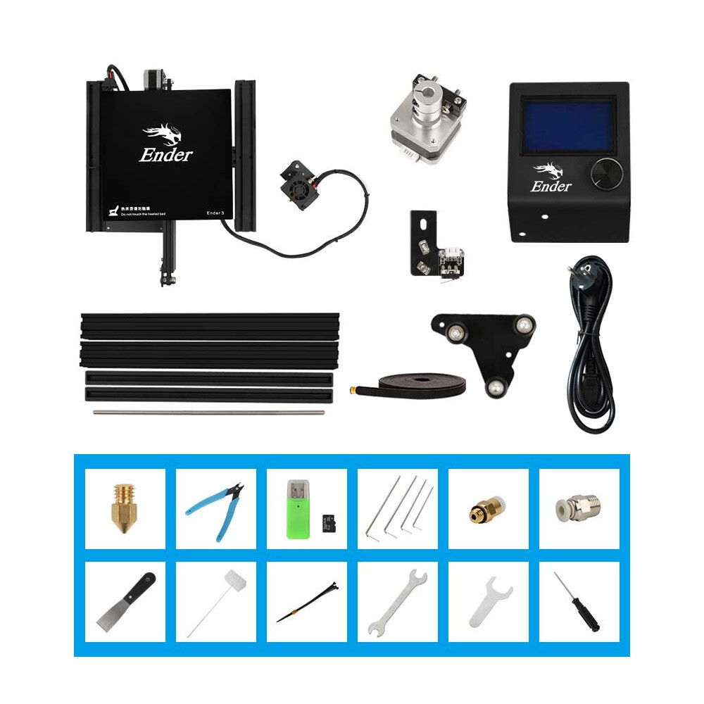 Creality Ender 3 3D Printer Fully Open Source with Resume Printing 220x220x250mm
