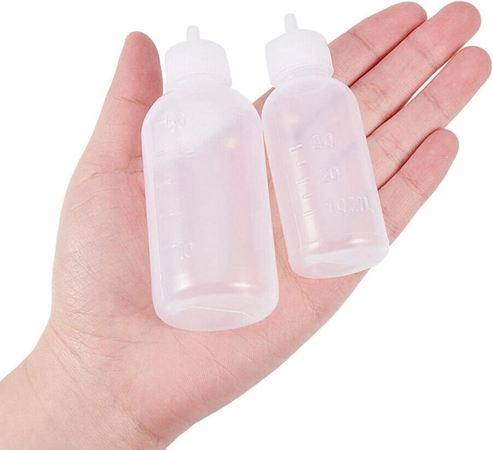 30ml Precision Applicator Bottles, 10Pcs Needle Tip Squeeze Bottle Small Squeeze