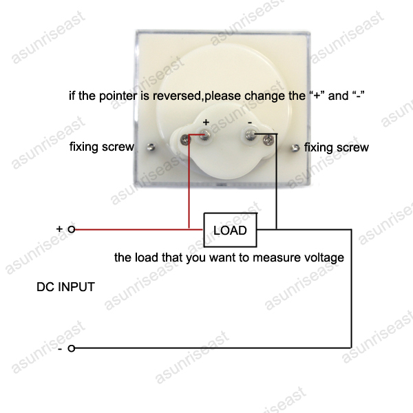 1 × DC 5V Analog Panel Volt Voltage Meter Voltmeter Gauge 85C1 White 0-5V DC