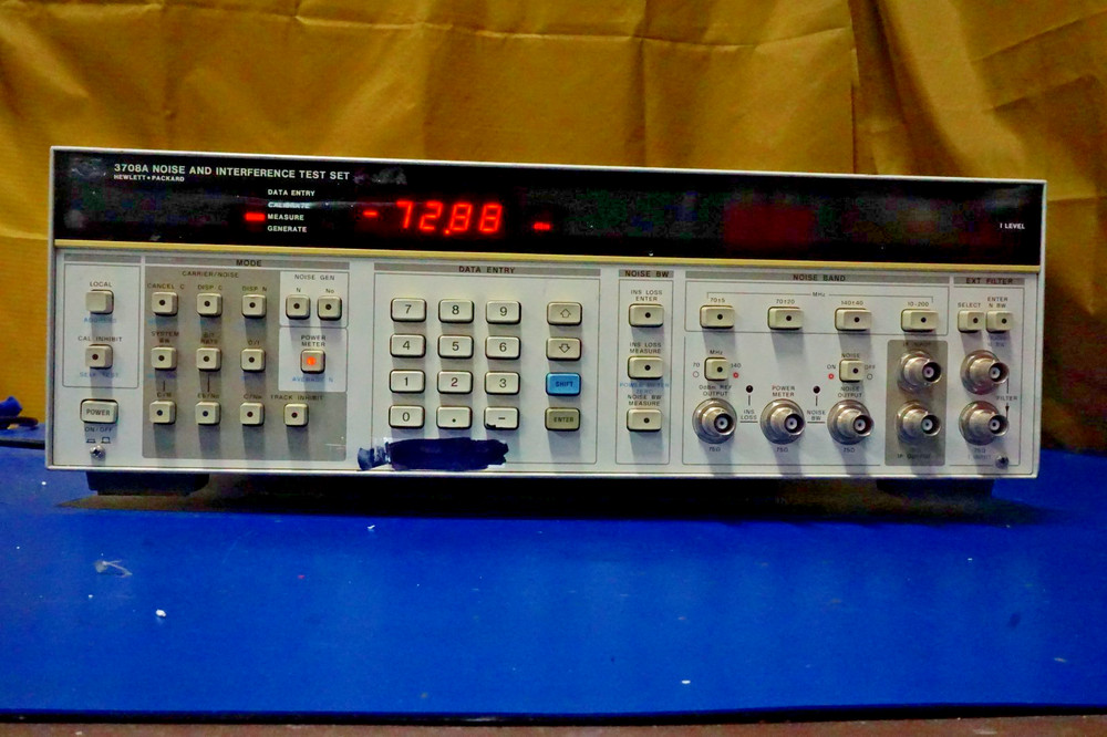HP 3708A Noise and Interference Test Set