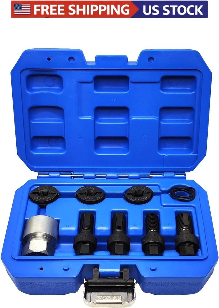 Wheel Stud Thread Repair Kit FOR Stripped Lug Threads M12 M14 Re-Thread Tool