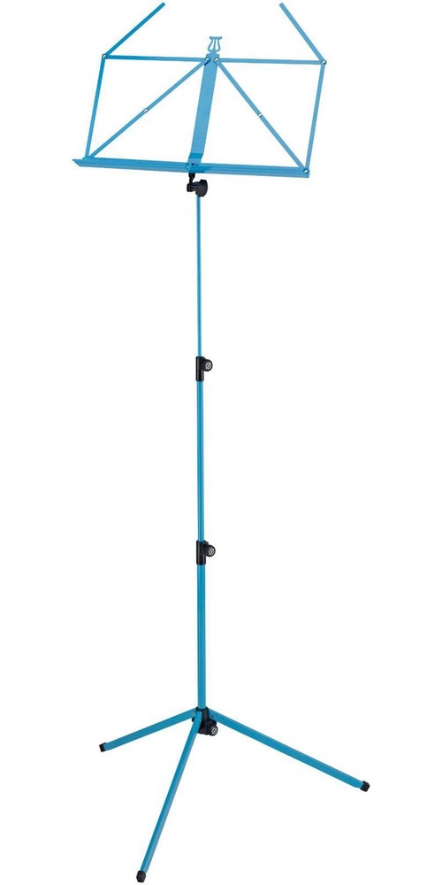 K&M Rainbow Music Stand Ocean Blue