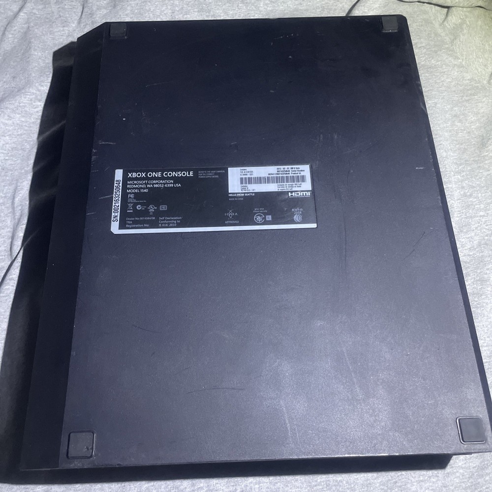 Microsoft Xbox One Home Console - Black (1540)