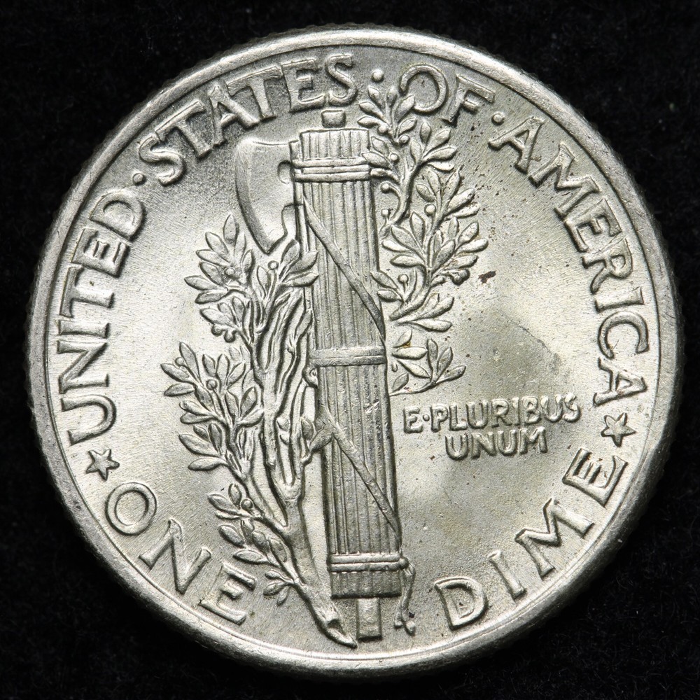 1936 Mercury Silver Dime GEM BU *UNCIRCULATED* MS E189 VAH