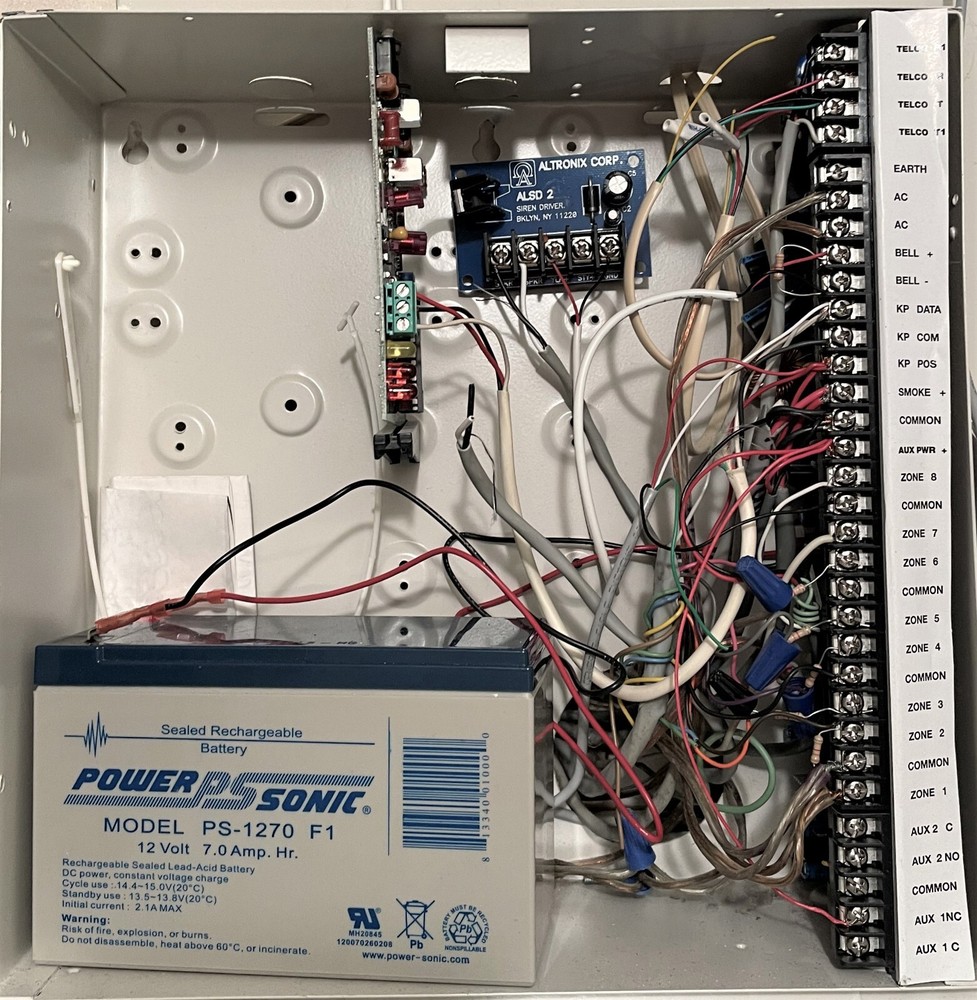 Interlogix Security Caddx NetworX NX-8E Alarm Control Panel & Accessories