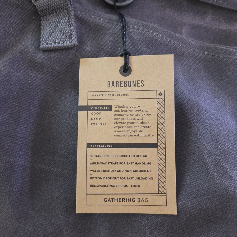 Barebones Blue Harvest And Gathering Pack NWT