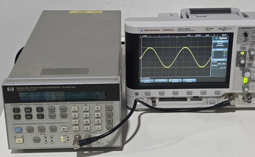 HP 8904A Multifunction Synthesizer DC-600 kHz