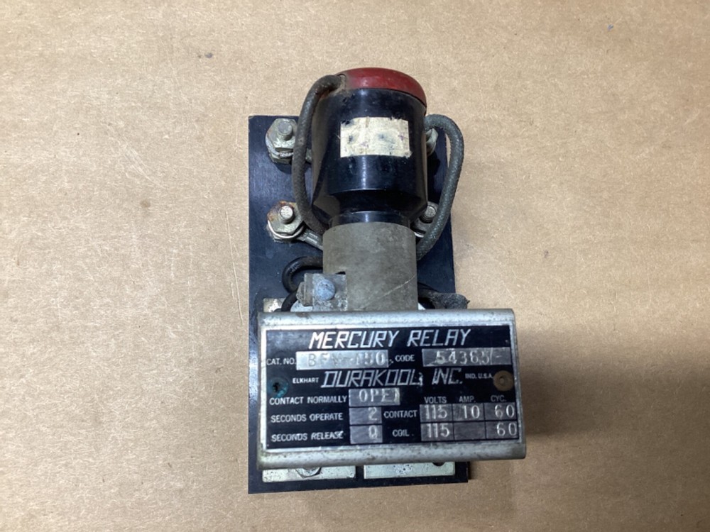 DURAKOOL BFV-150 RELAY 10A #105G142PR7*CO