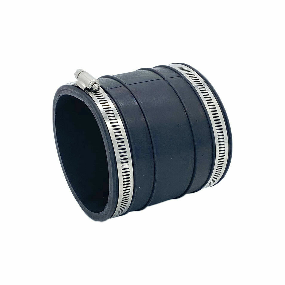 Upper and Lower exhaust Hose tube rubber coupler Bellows Mercruiser 4.3 5.0 5.7L