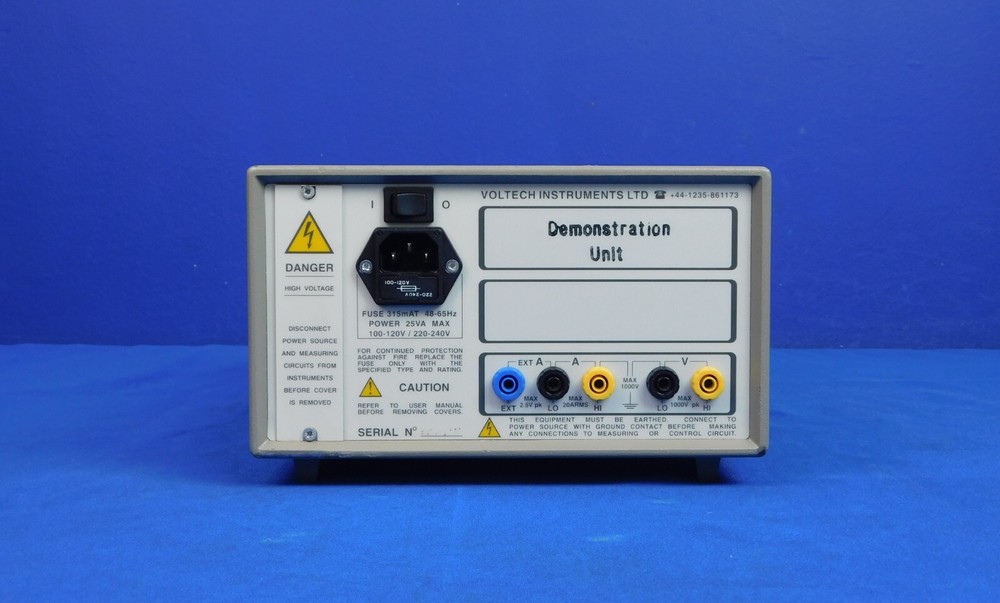 Voltech PM100 Single-Phase Power Analyzer