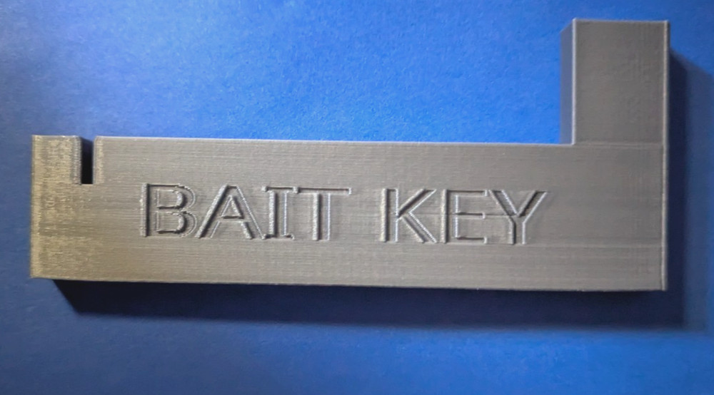 Termite Bait Station Key - Termite Access Tool - Grey