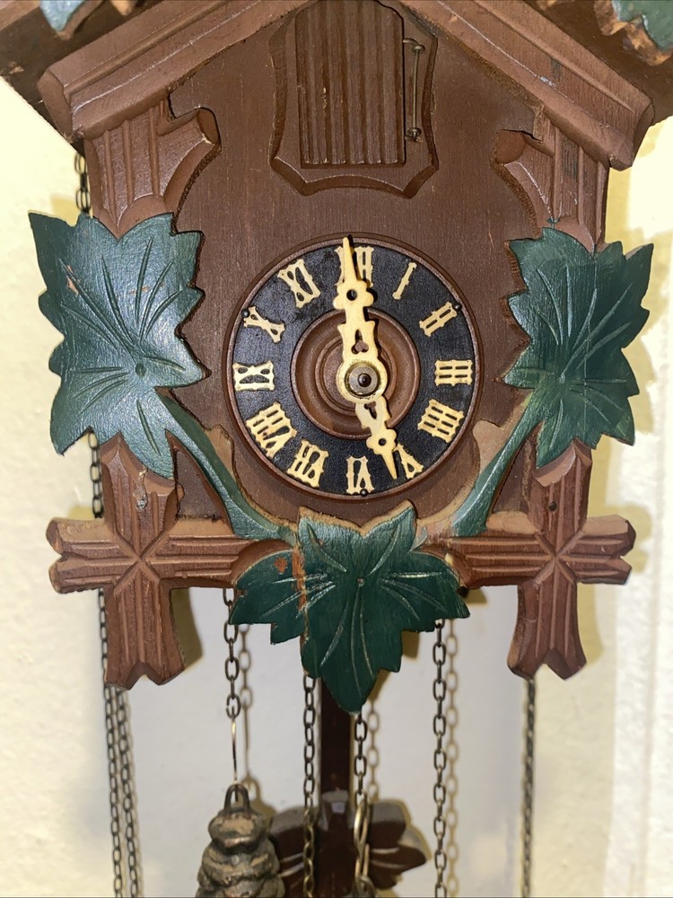 2 Smaller Size Working Coukoo Clocks ( Not Toy Size)