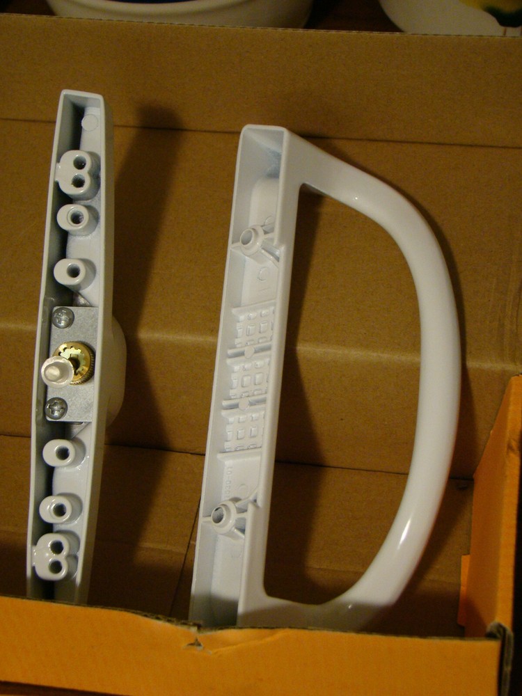 Patio Door Handle Set - PD1530WHITE