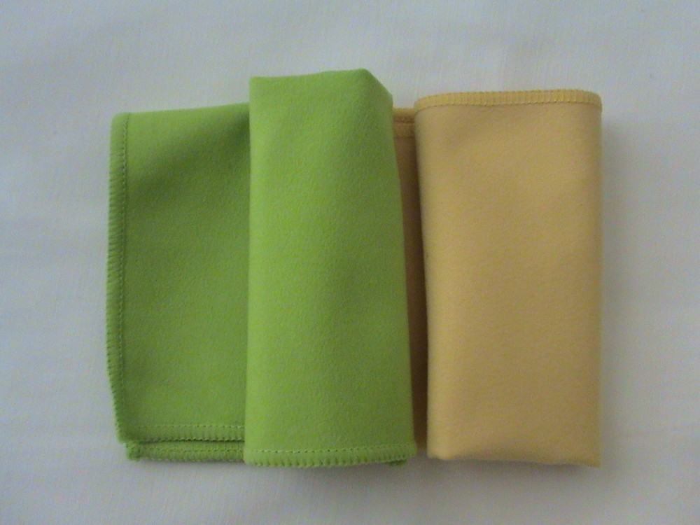 1 MICROFIBER SUEDE Cleaning Polish Cloth for Ipad Tablet Phone Computer Screen