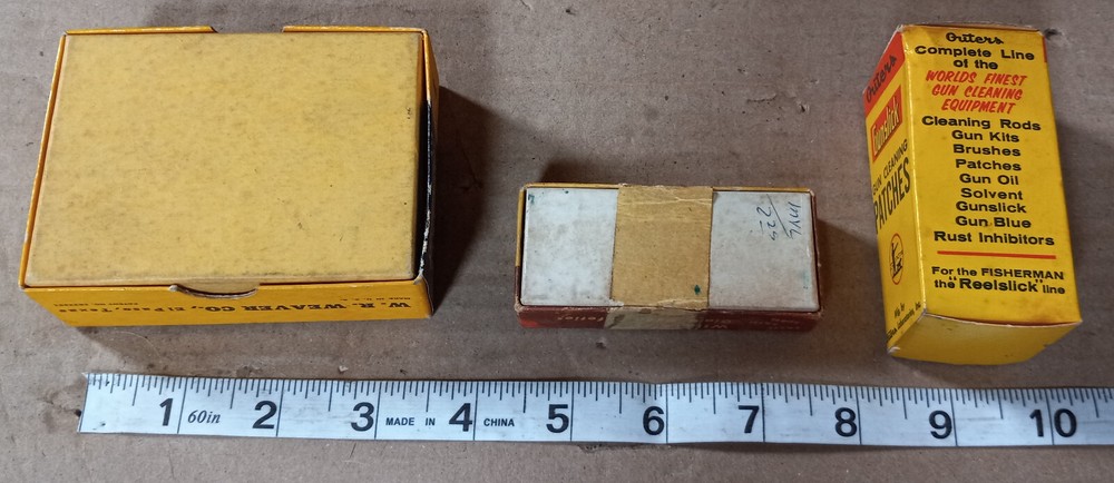 Lot of 11 Misc. Empty Boxes, (boxes are empty) - Used