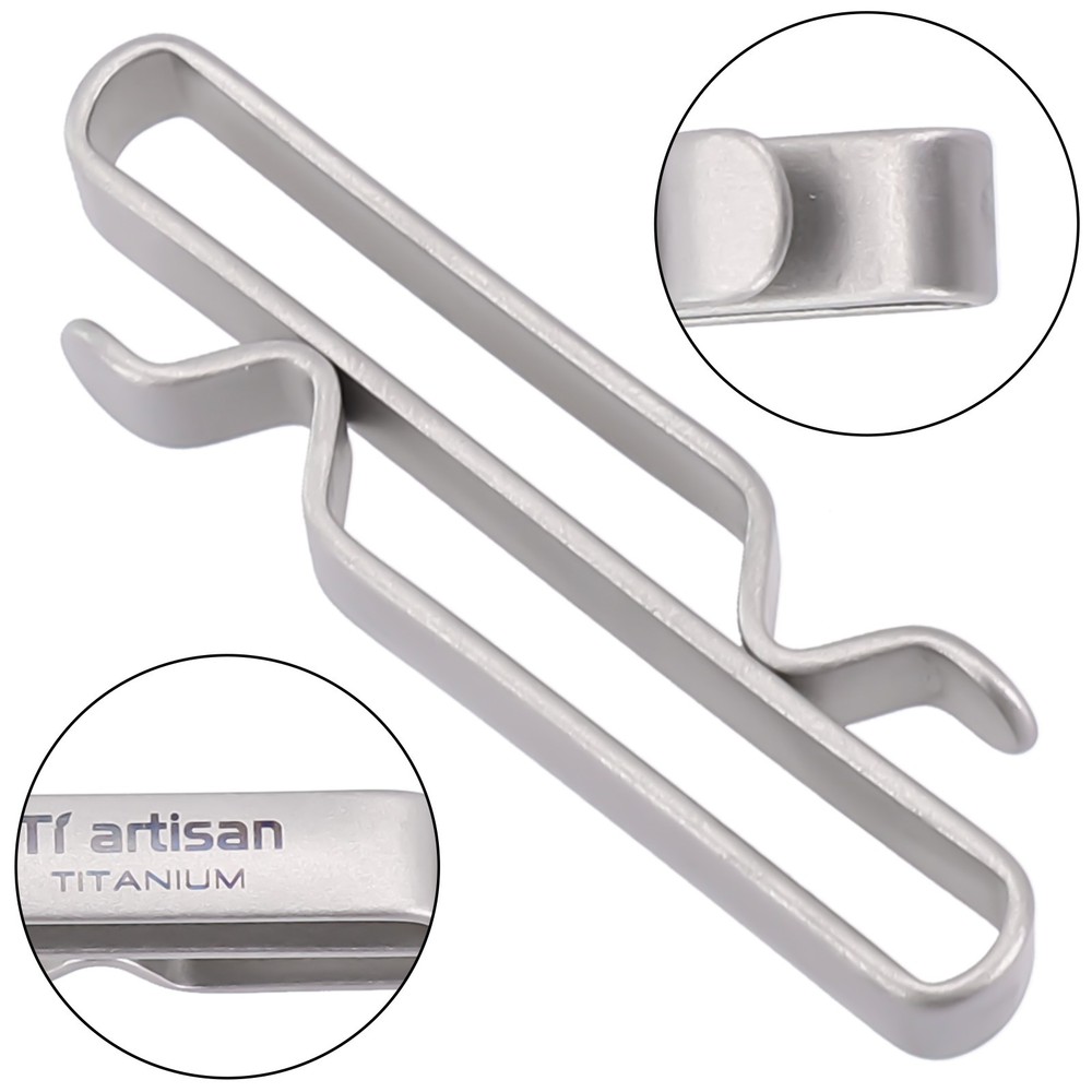 Convenient Titanium Keychain Key Ring Holder for Easy Key Organization