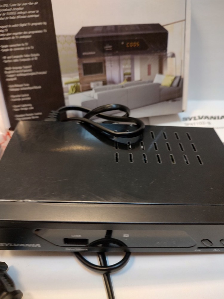 Sylvania Converter Box Model # SPAT102-B