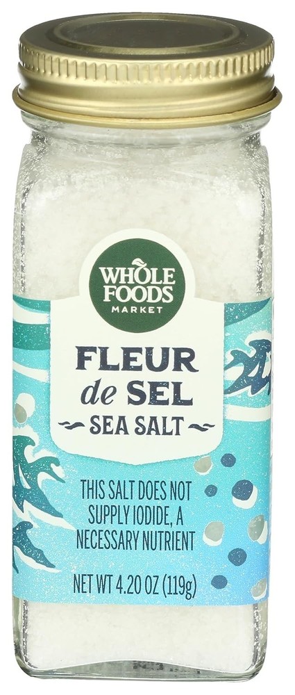 Seasoning, Fleur de Sel, 4.20 Ounce