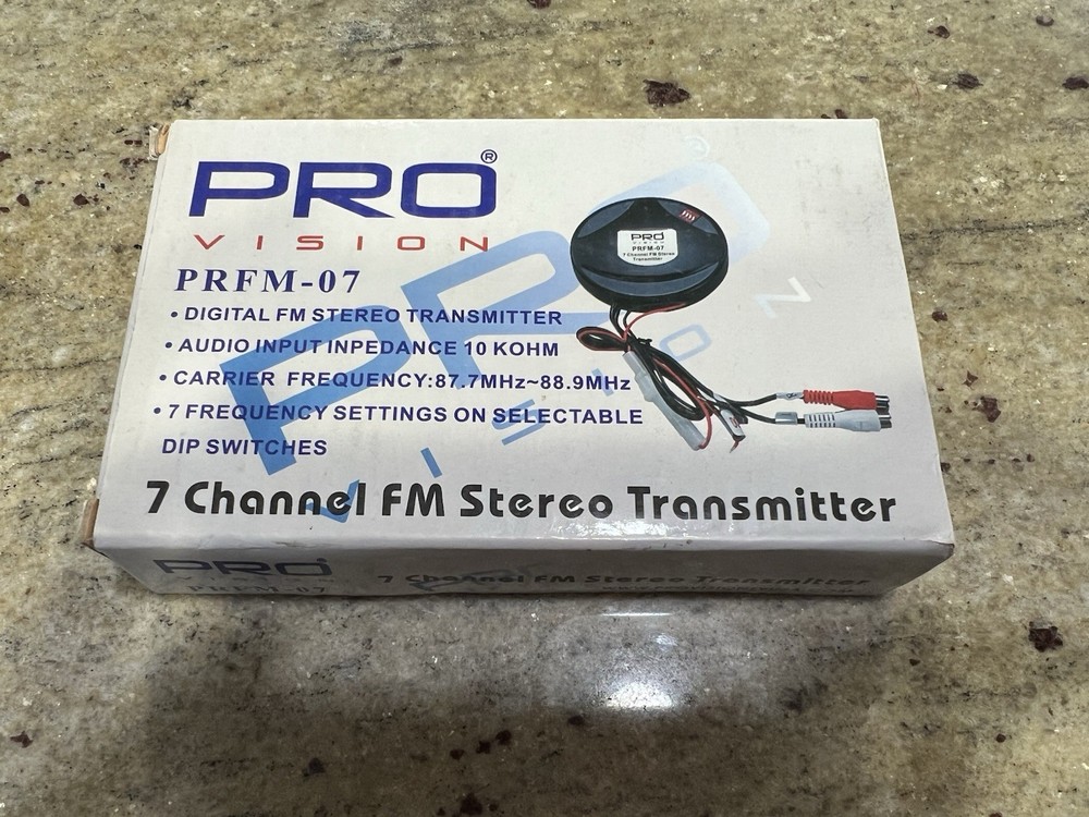 7 Channel FM Stereo Transmitter
